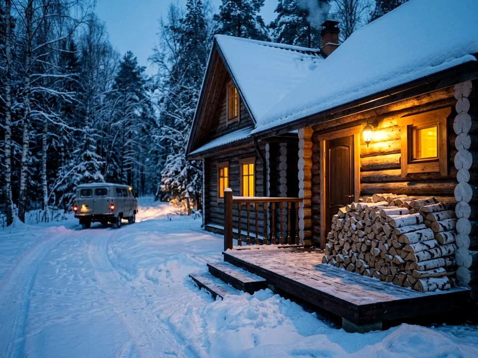 Круговая поленница holzhausen, Верея, проезд Каминная, 48